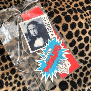 Supreme SS18 stickers (including Mona Lisa)